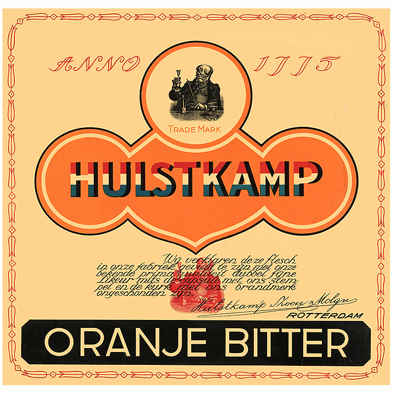 Poster-020 Oranje Bitter