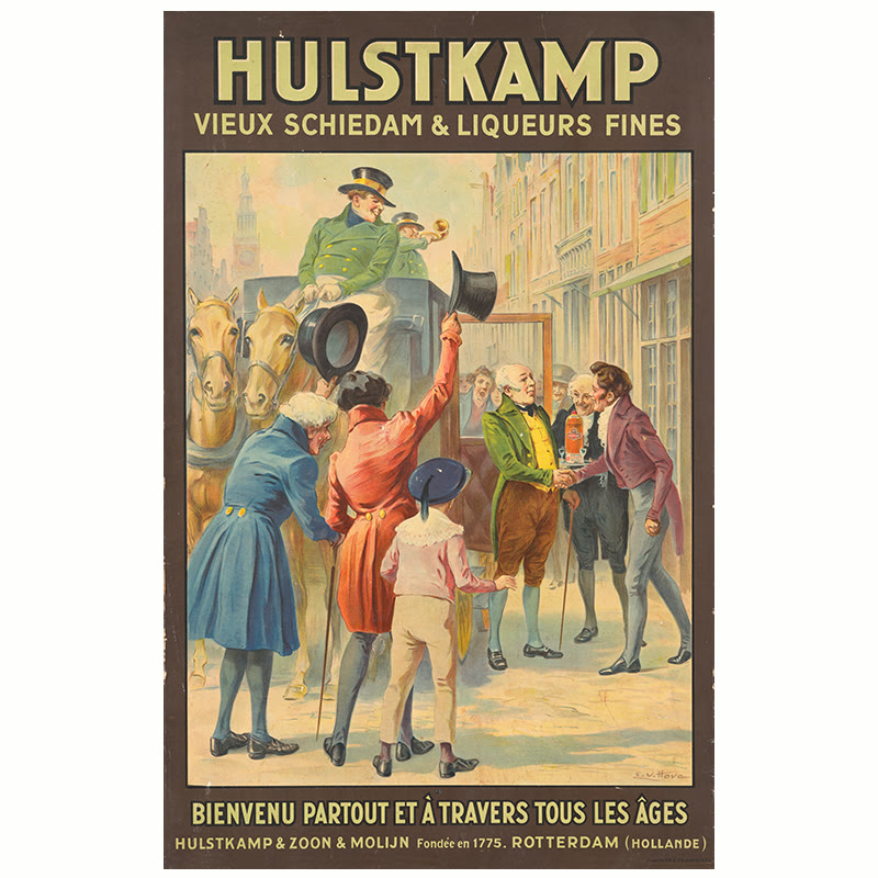 poster koets Belgisch/Franse markt