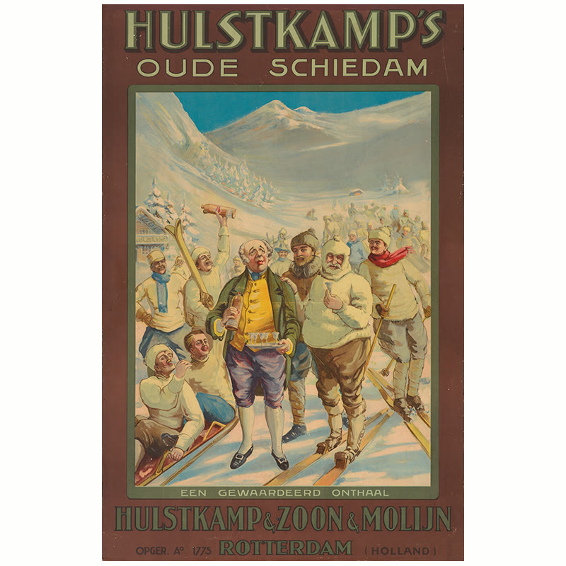 Poster sneeuw bergen 0008