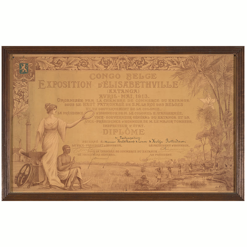 1913 Exposition. CONGO Belge