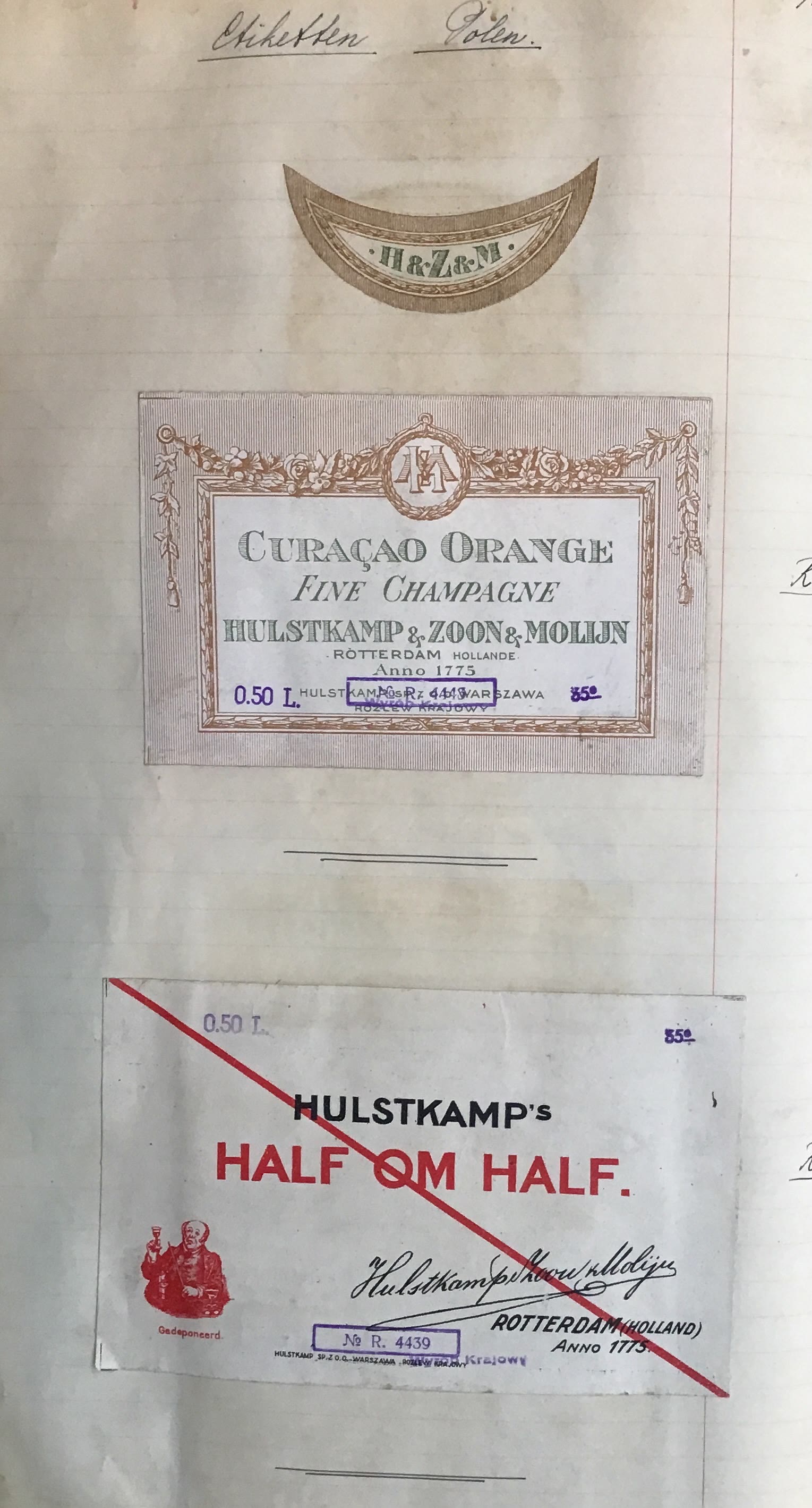 Curacao Orange Half om half