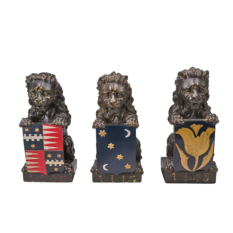 3 leeuwen Beeldmerk van Hulstkamp & Zoon & Molijn