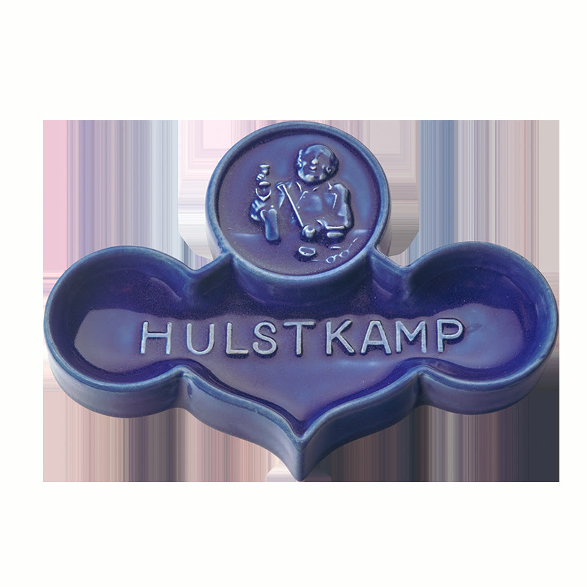 Asbak Blauw Ster Plateel