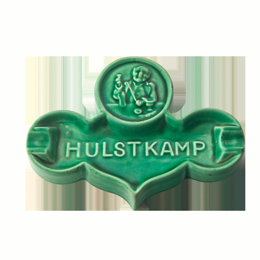 Asbak Groen Ster Plateel